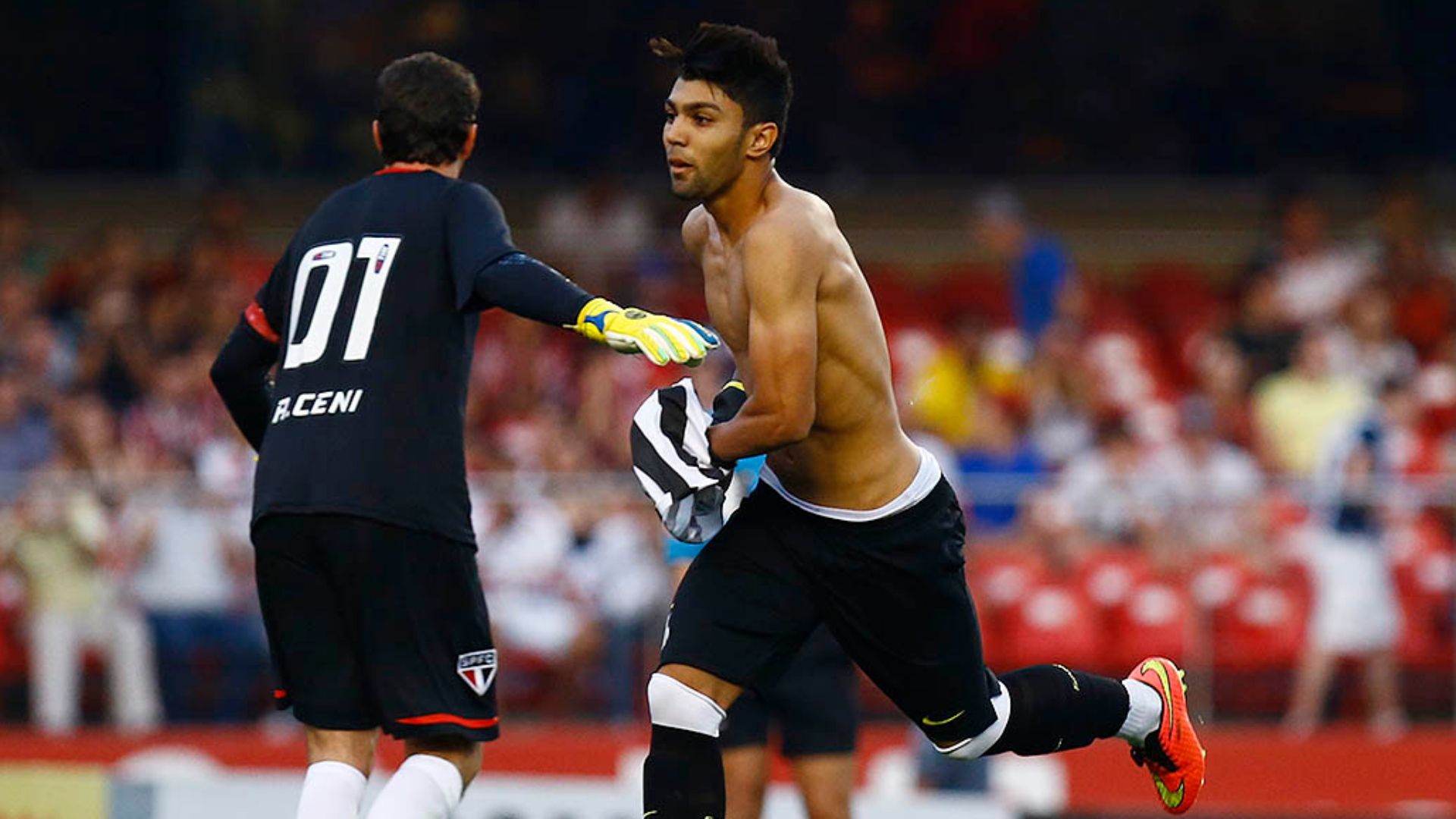 Gabigol Rogério Ceni Santos x São Paulo 2014