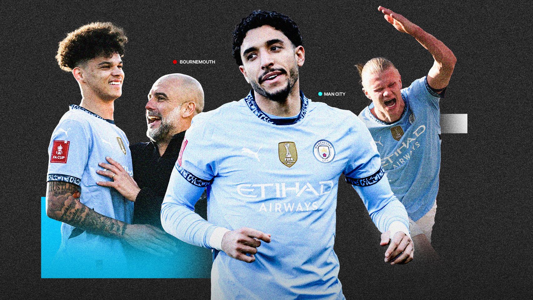 Man City Marmoush O'Reilly HIC 2-1