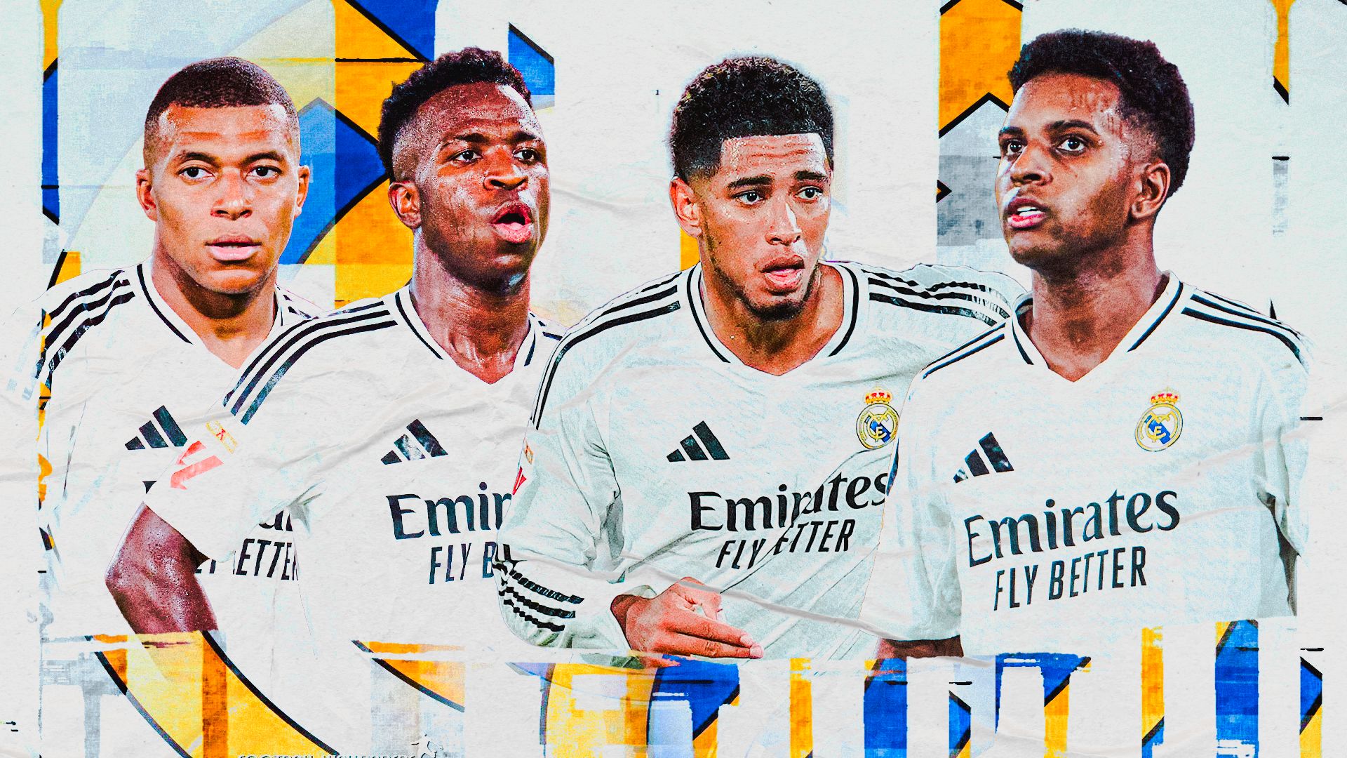 GFX Mbappe, Vinicius Junior, Bellingham Rodrygo