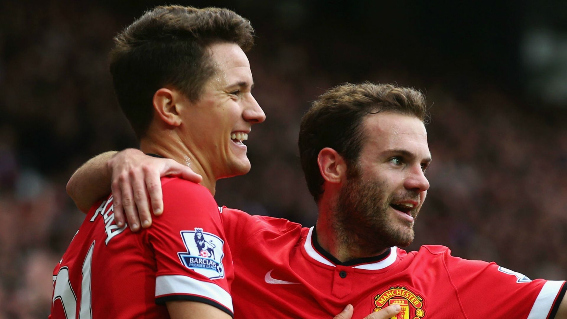 Ander Herrera, Juan Mata, Manchester United