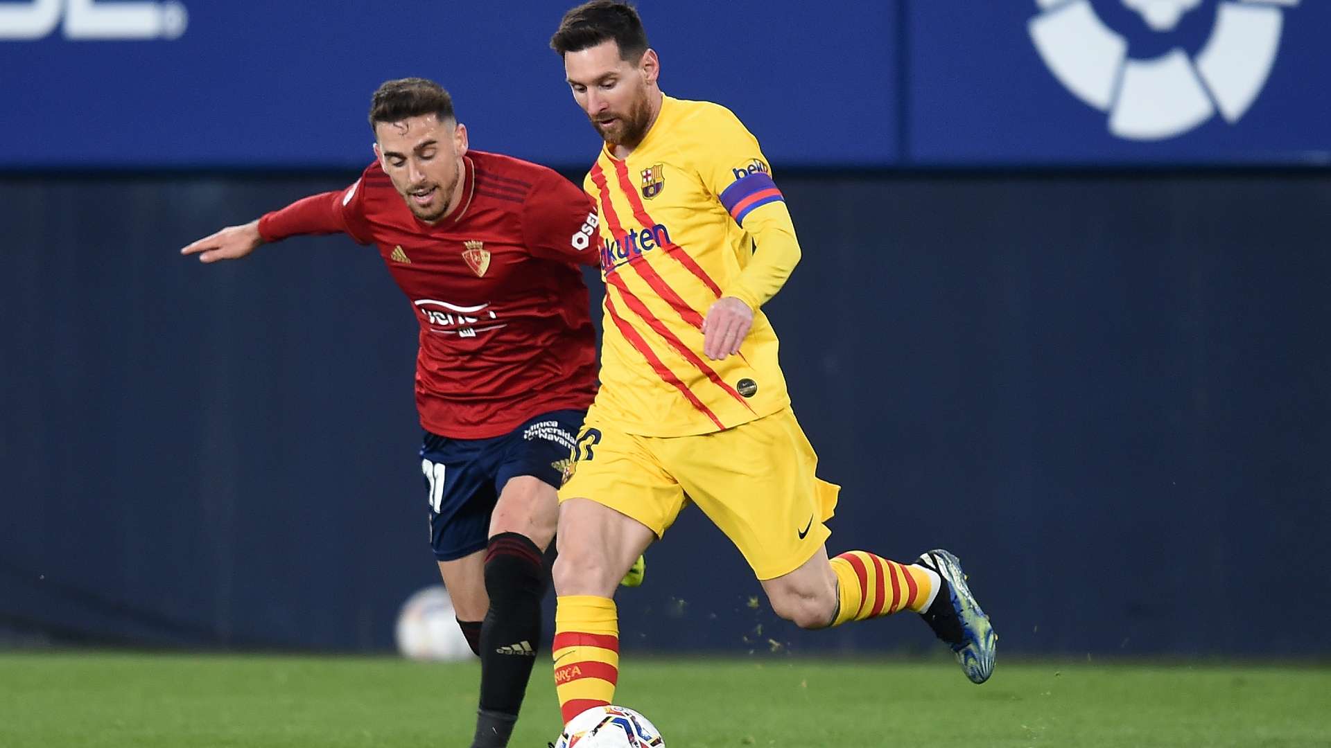 Lionel Messi Barcelona Kike Barja Osasuna 2020-21