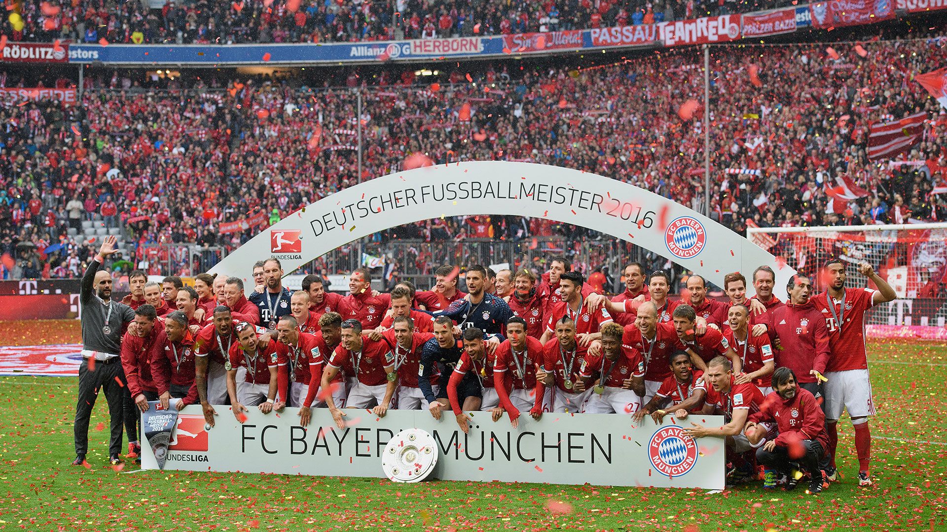 Bayern Munich Bundesliga trophy