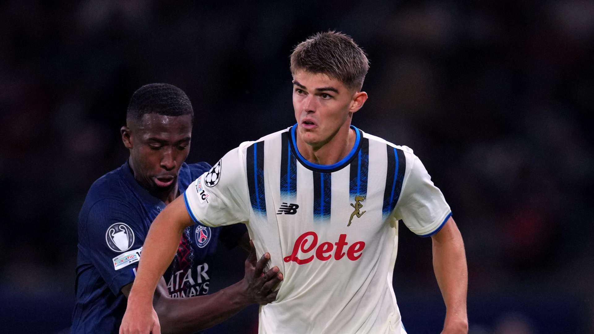 De Ketelaere atalanta psg 17 settembre