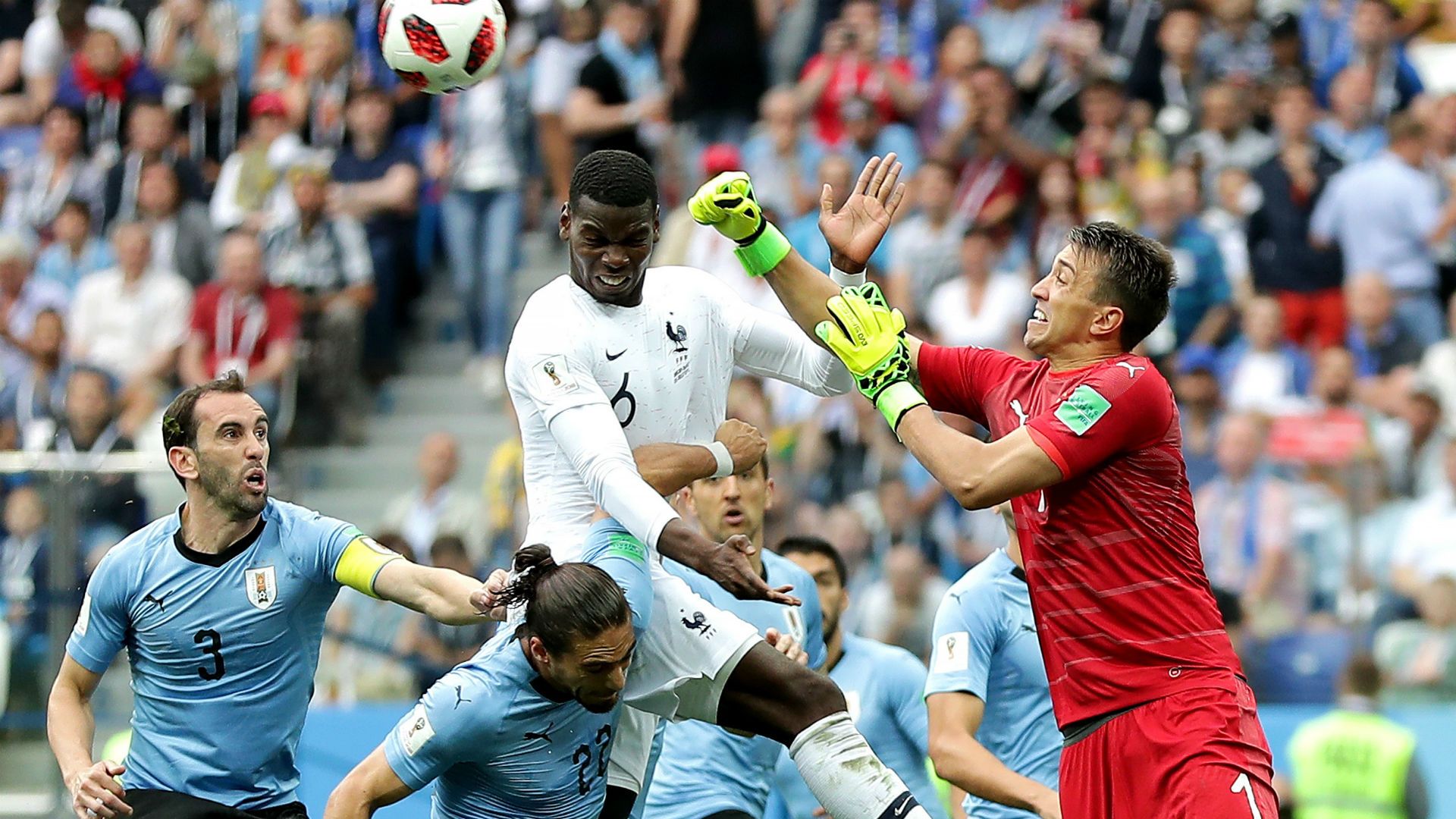 Paul Pogba Uruguay France