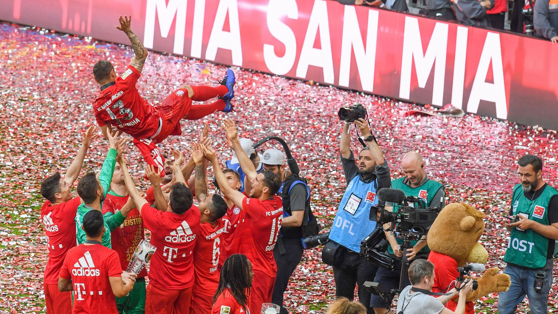 FC Bayern München Meisterfeier Bundesliga 18052019