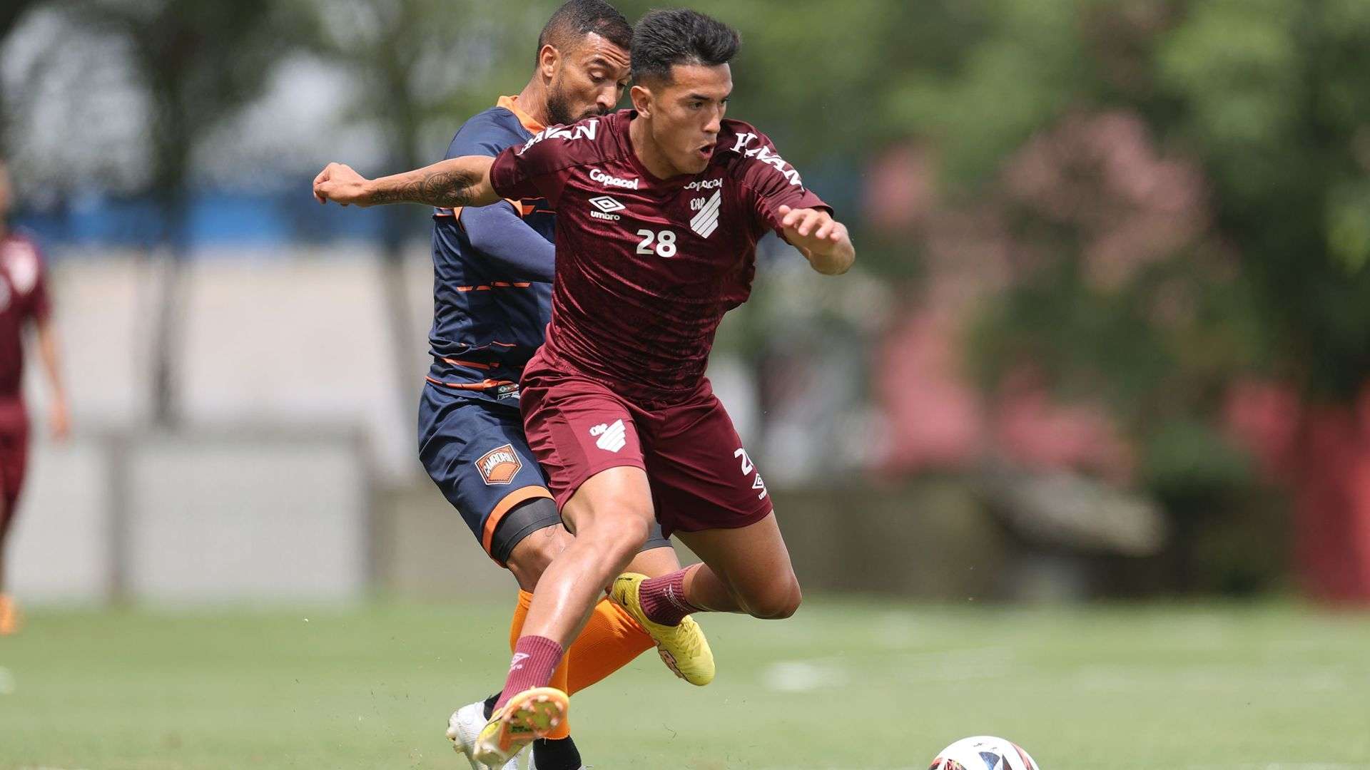 Athletico jogo-treino contra o Camboriú FC 2023