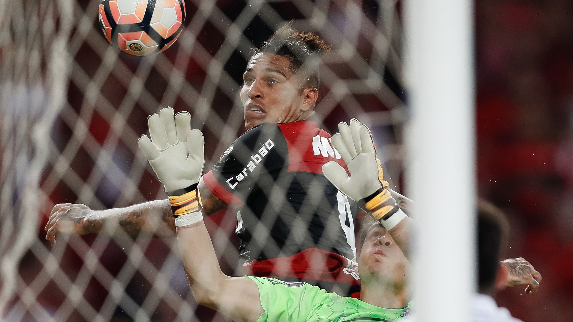 Paolo Guerrero Flamengo Universidad Catolica Libertadores 04052017
