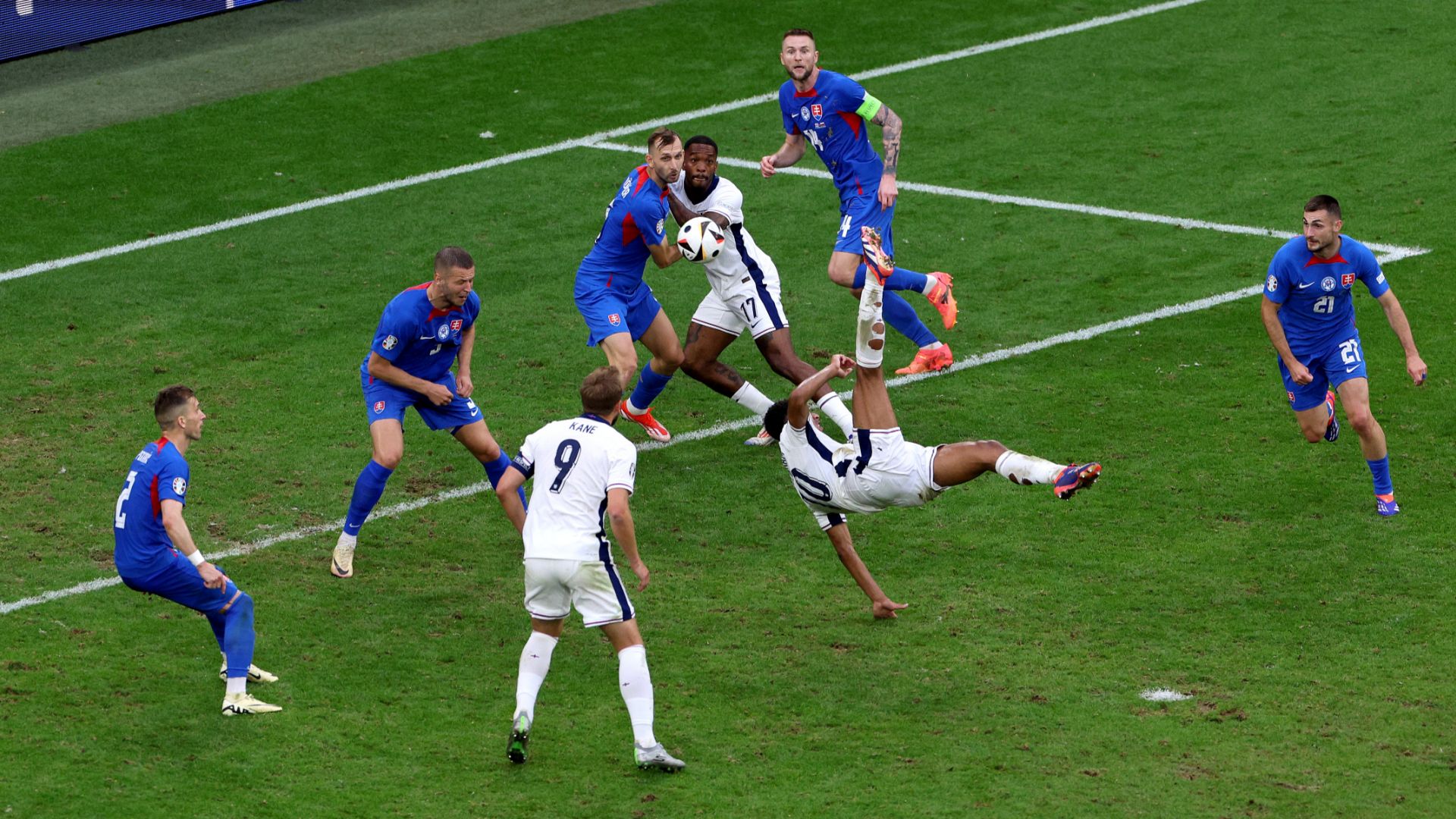 Jude Bellingham England Slovakia Euro 2024