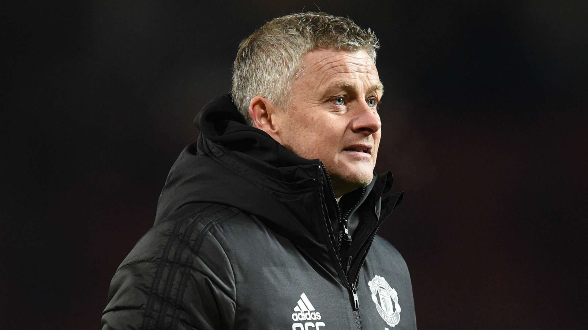 Ole Gunnar Solskjaer Man Utd vs Aston Villa 2019-20