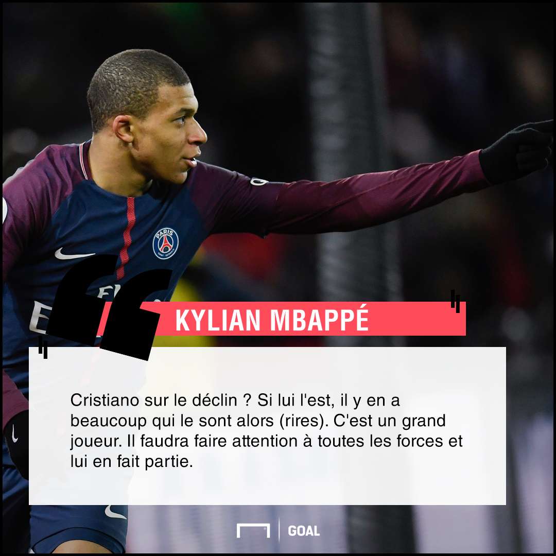 Mbappé sur Cristiano Ronaldo PS