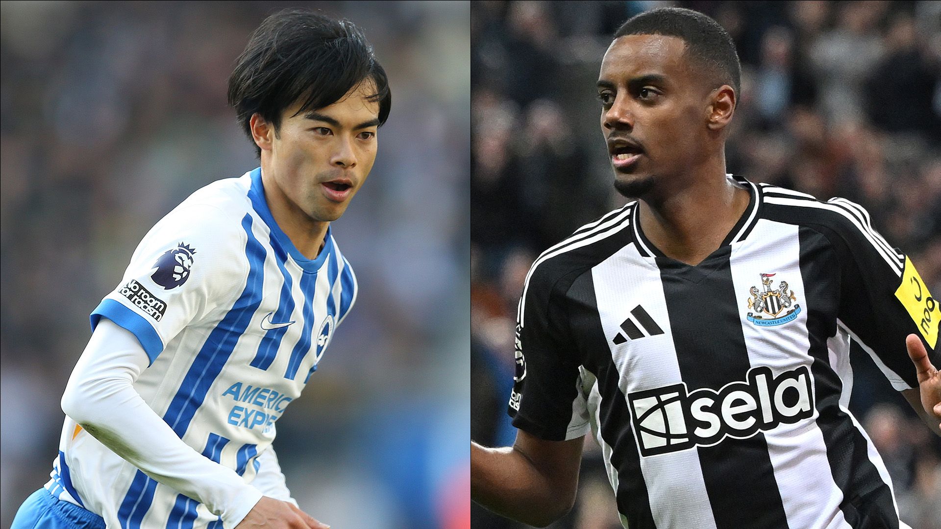 Kaoru Mitoma Brighton Alexander Isak Newcastle
