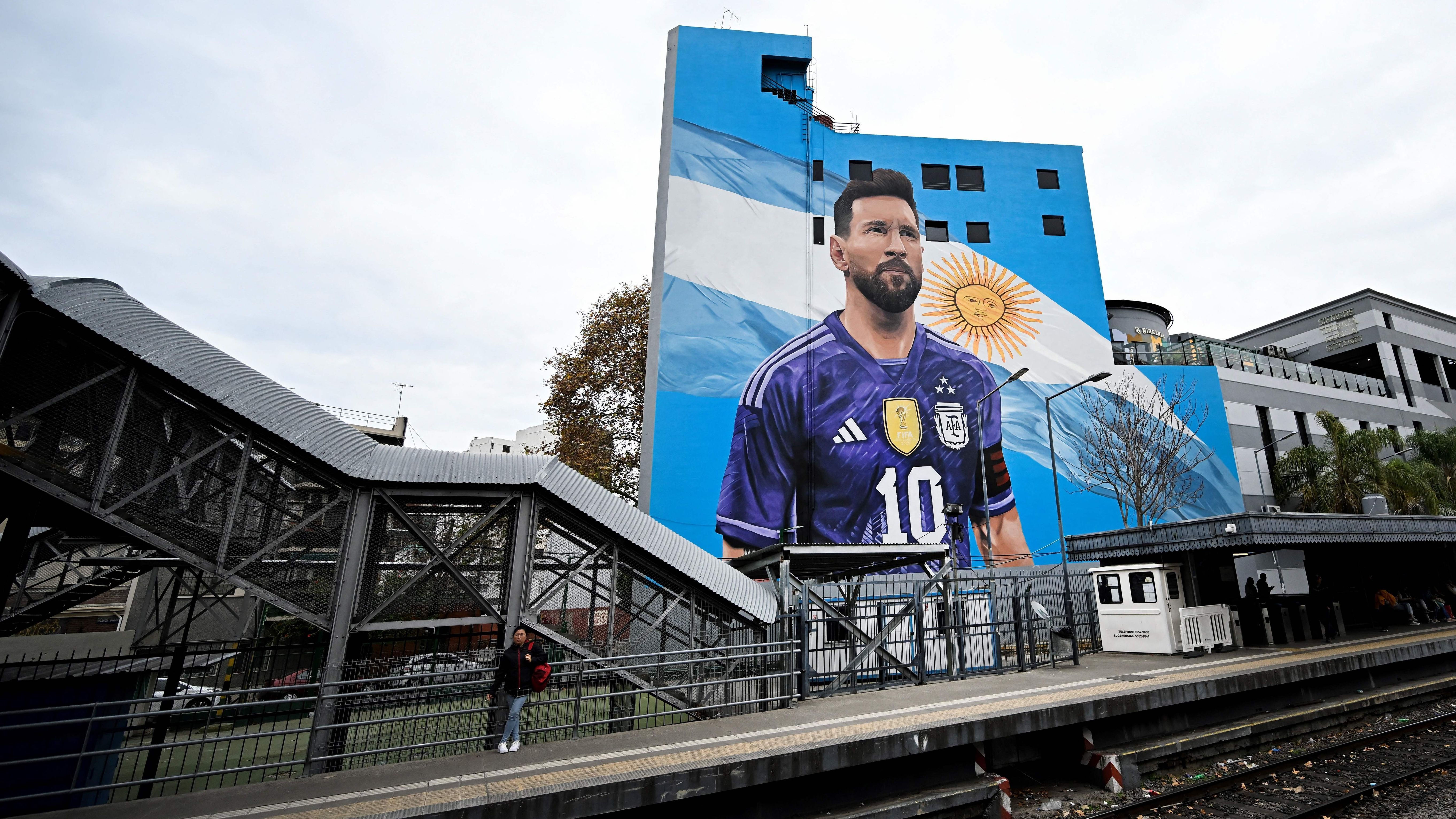 Messi Mural 