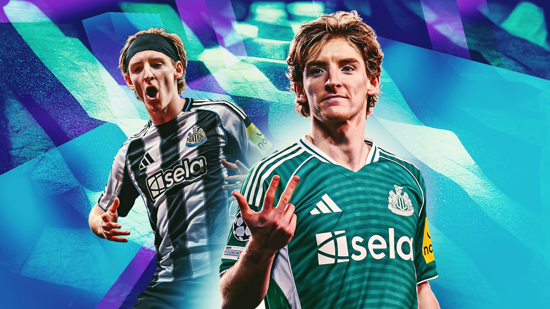 Anthony Gordon Newcastle GFX