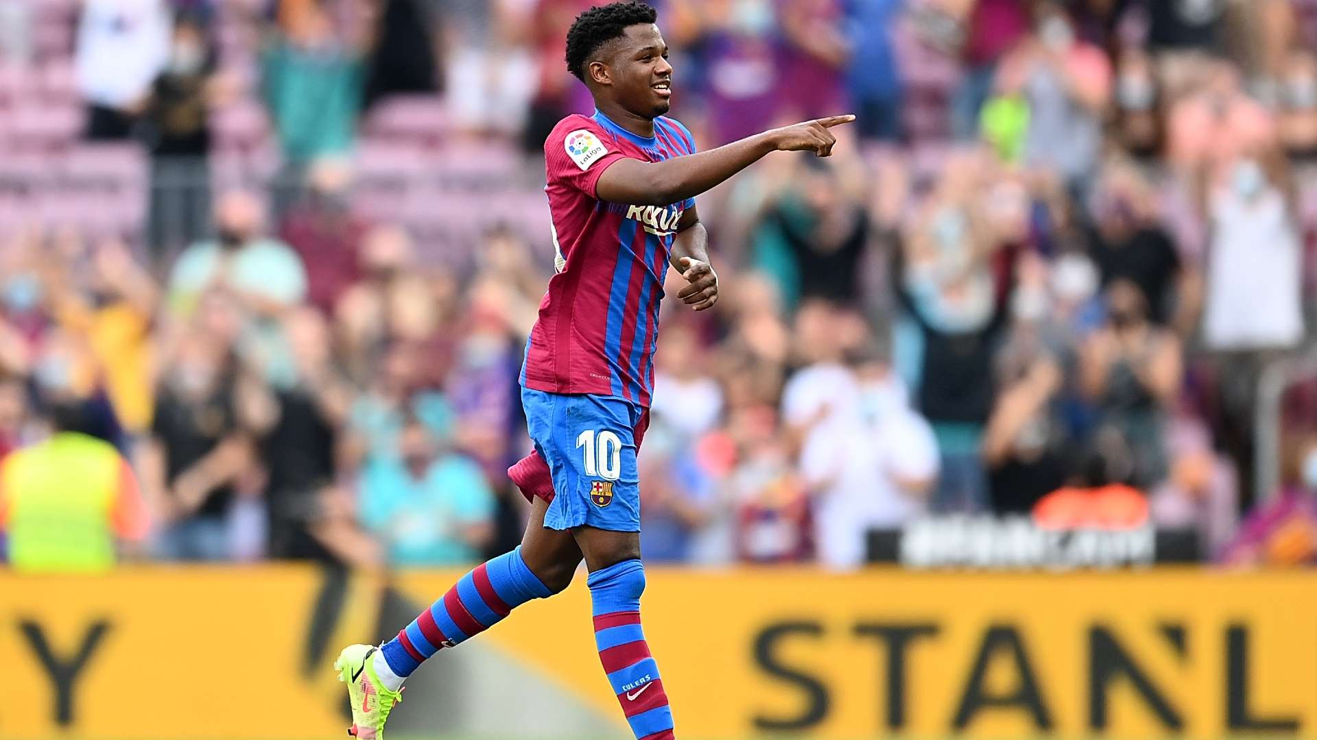 Ansu Fati Barcelona 2021-22