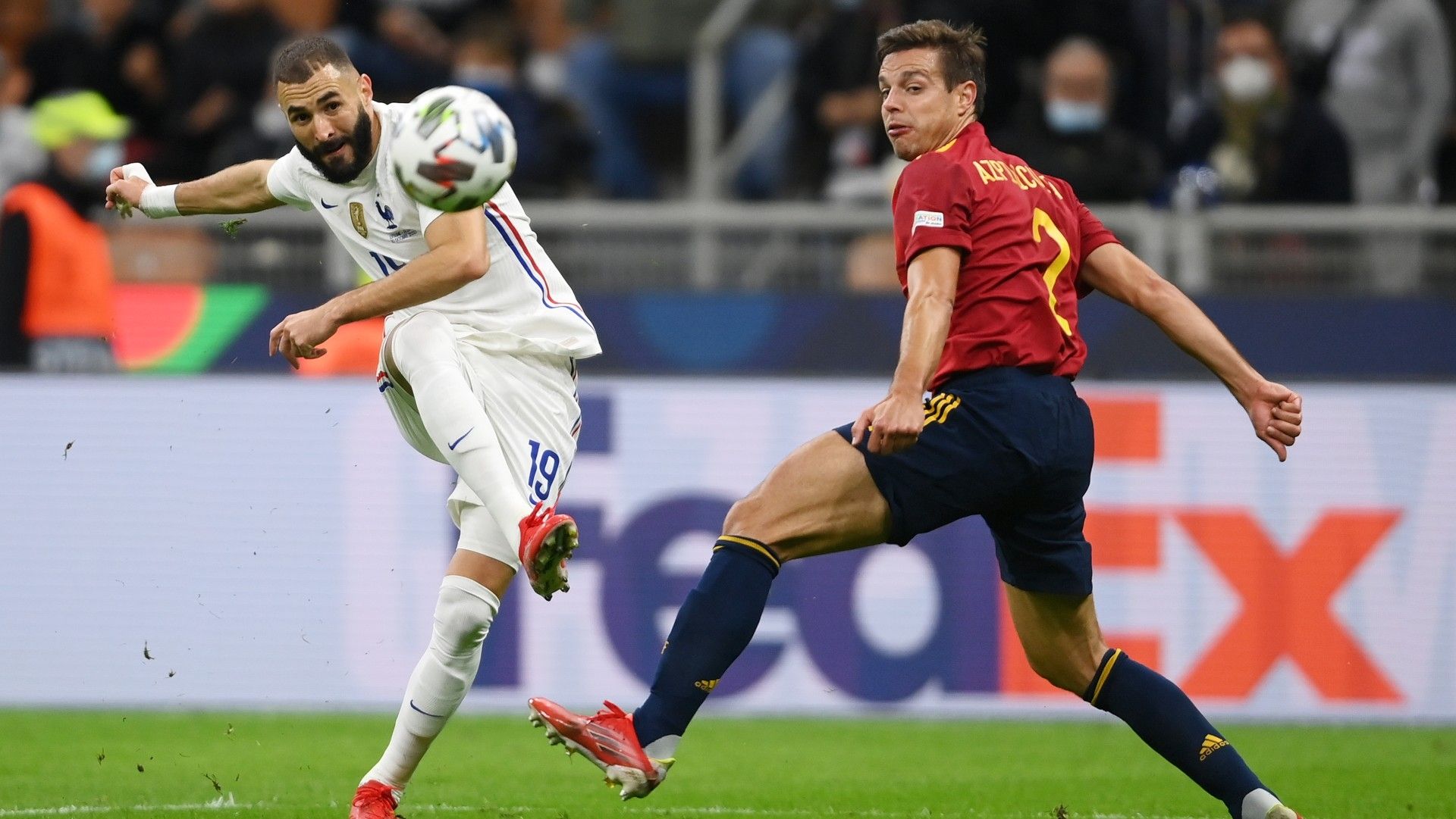 Karim Benzema Spain France Nations League final 10102021