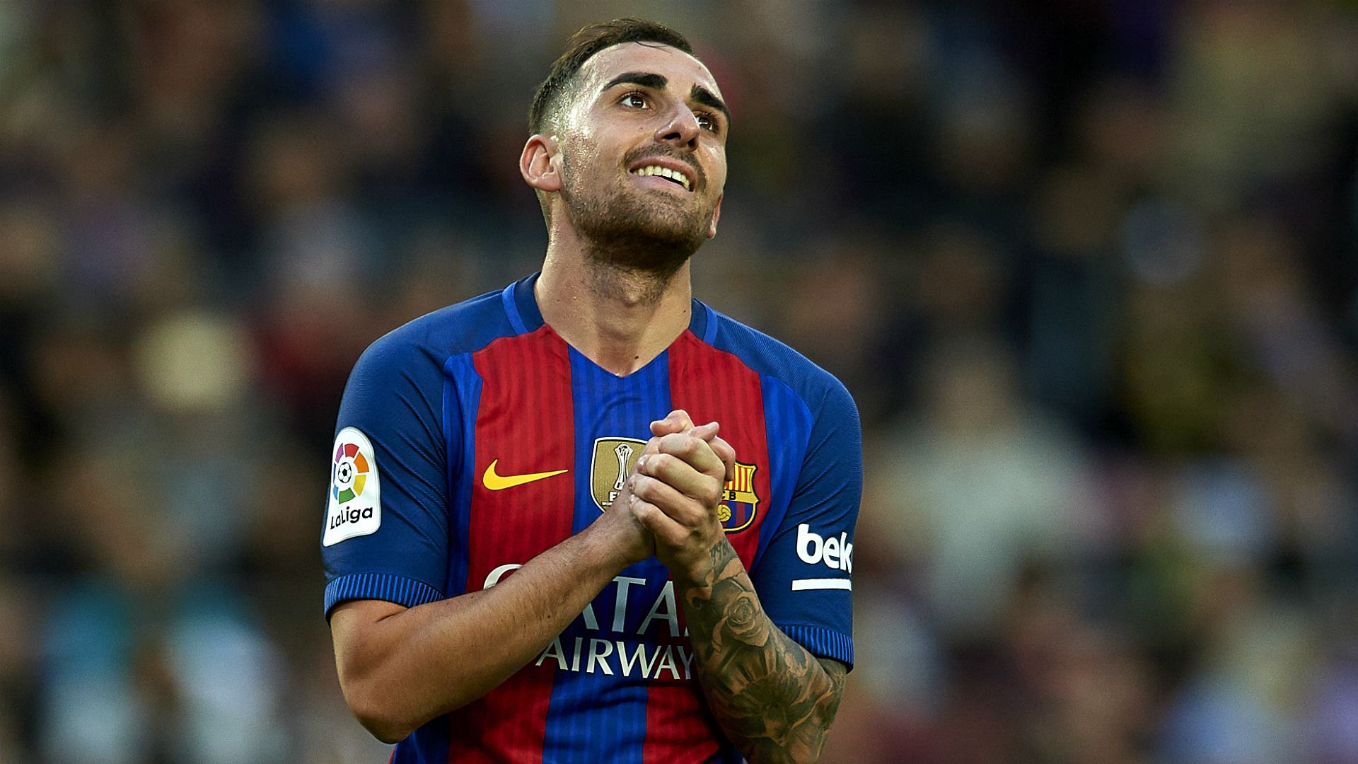 Paco Alcacer Barcelona Malaga LaLiga 19112016