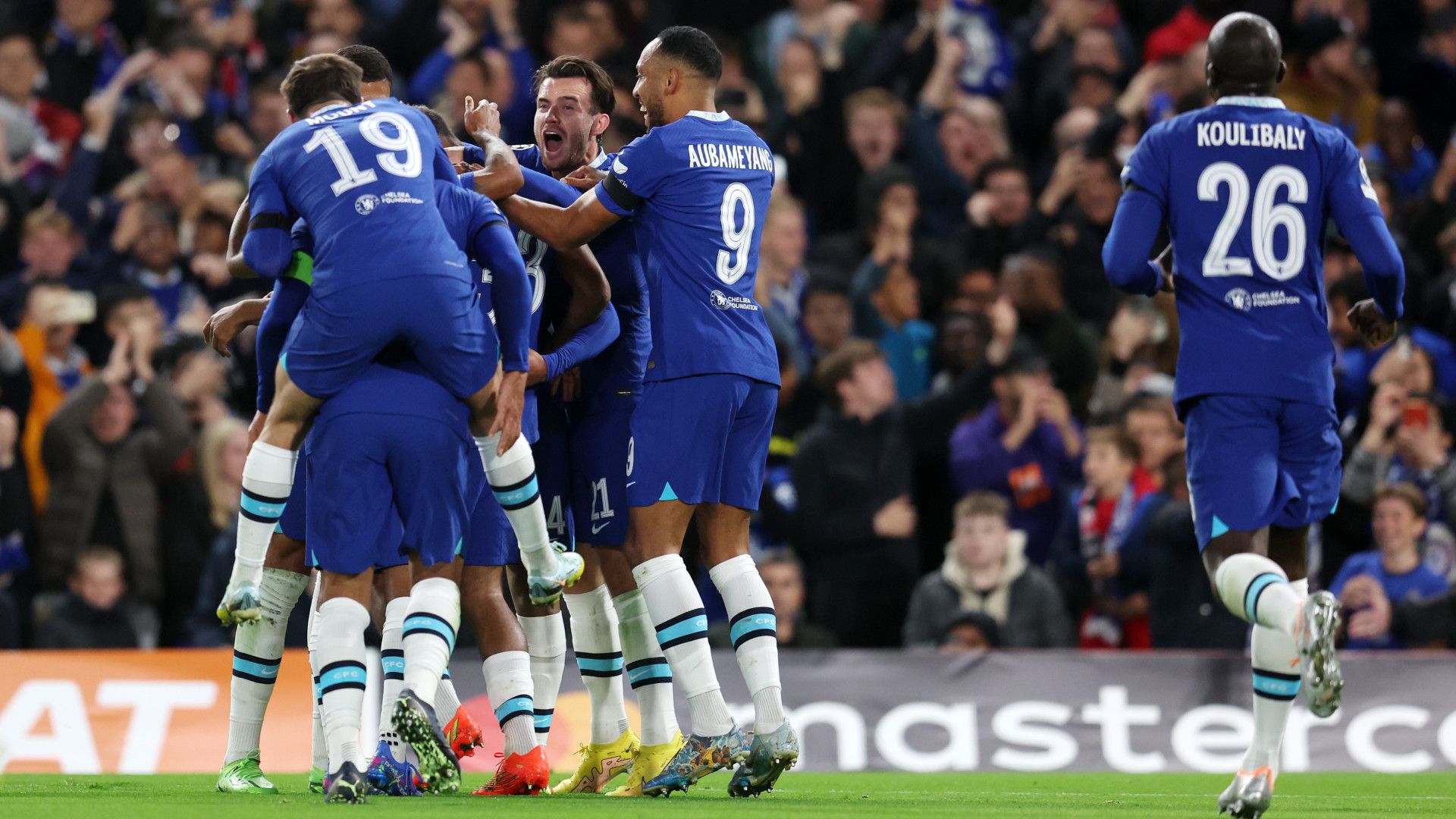 Chelsea Milan celebration Champions League