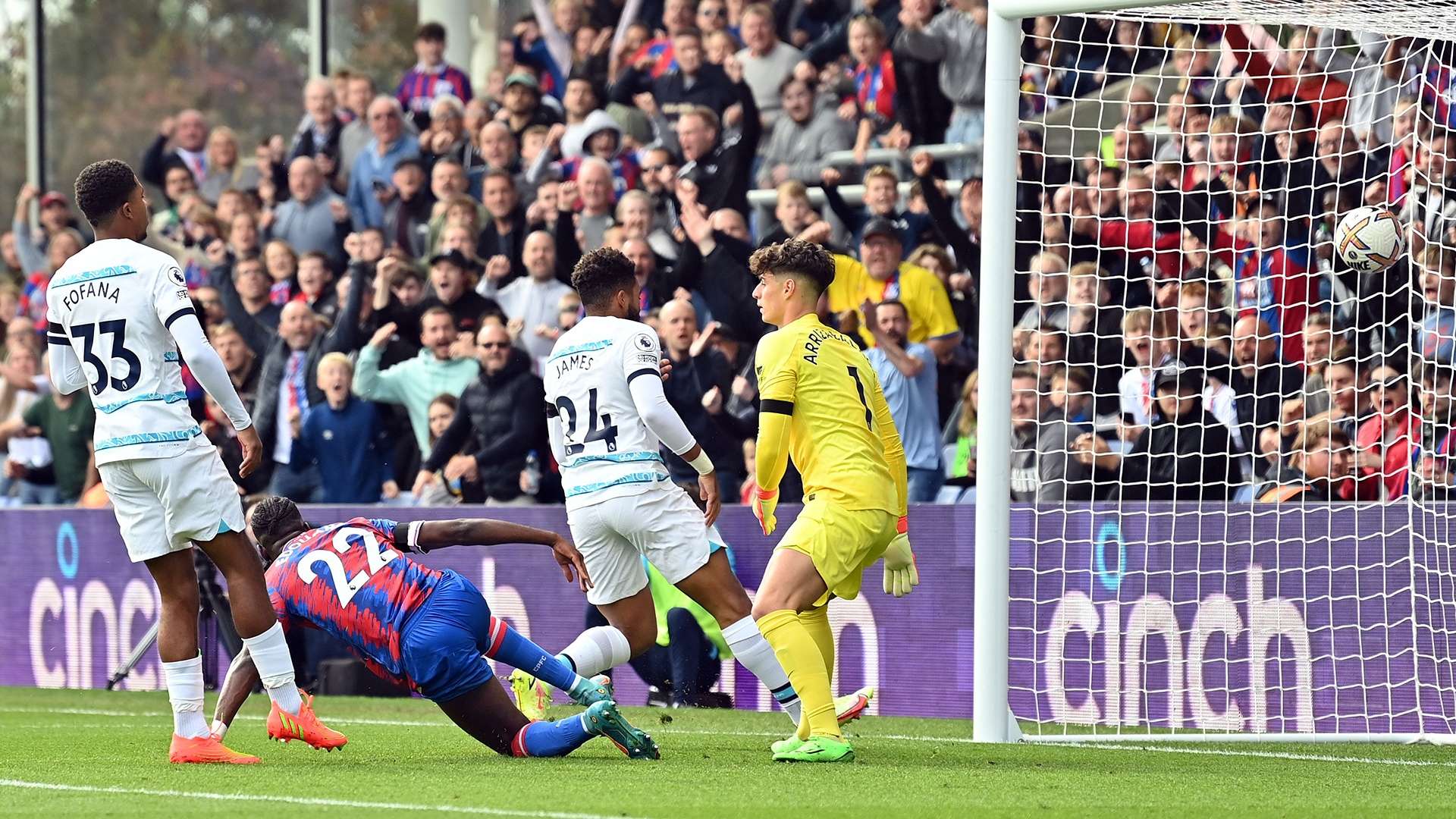 Odsonne Edouard Wesley Fofana Crystal Palace Chelsea 2022-23