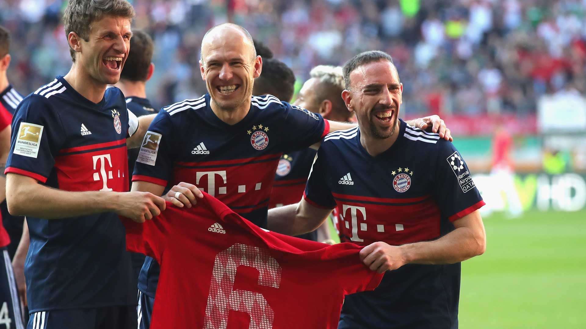 2018-04-08-Bayern Muenchen-Franck Ribery-Arjen Robben