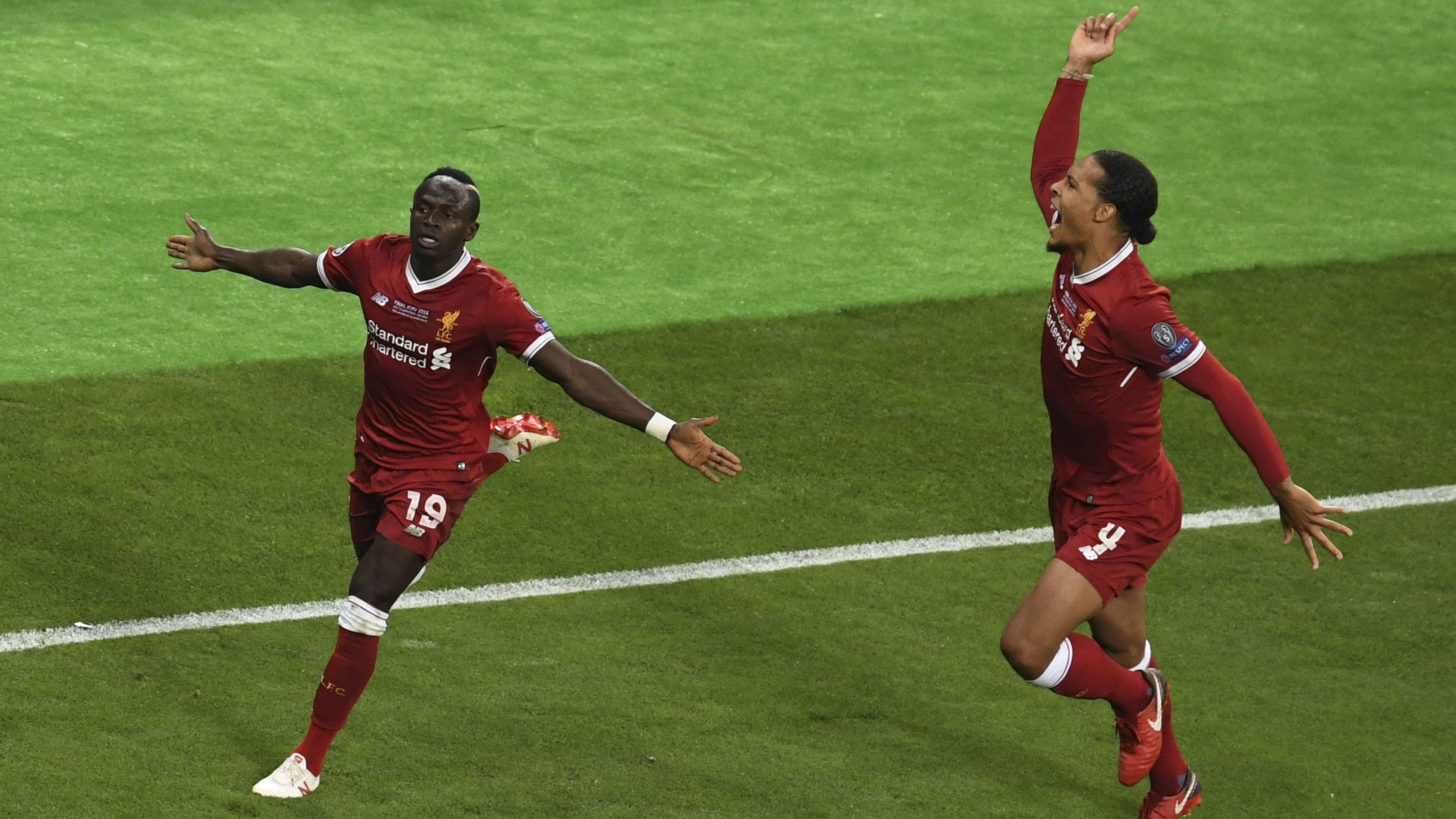 Sadio Mane Virgil Van Dijk Real Madrid Liverpool UCL