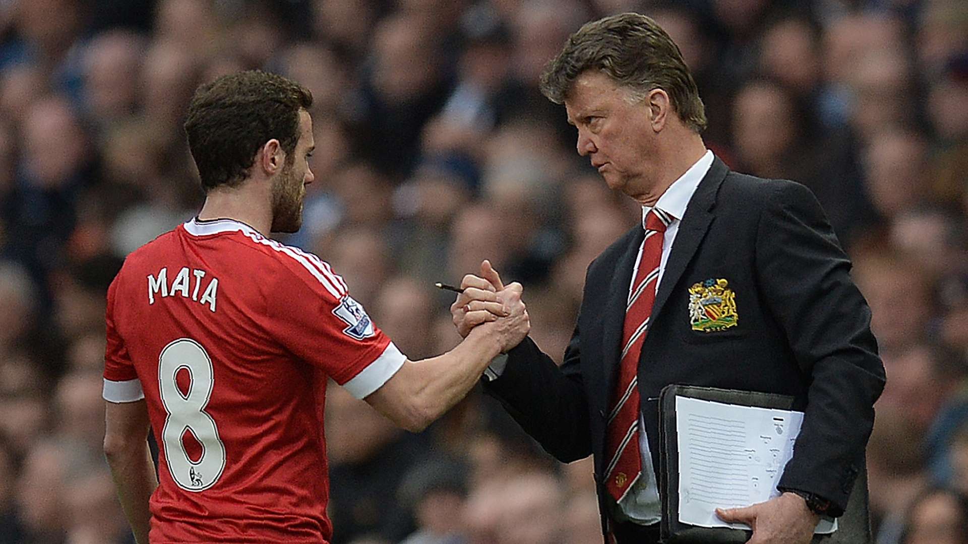 Juan Mata & Louis van Gaal