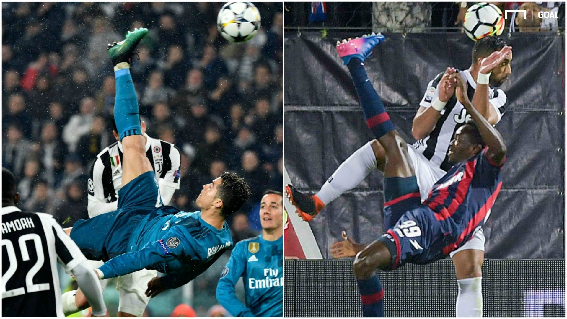 Simy Cristiano Ronaldo bycicle