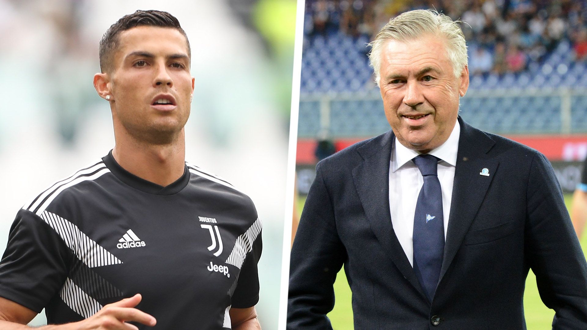 Cristiano Ronaldo Carlo Ancelotti Split