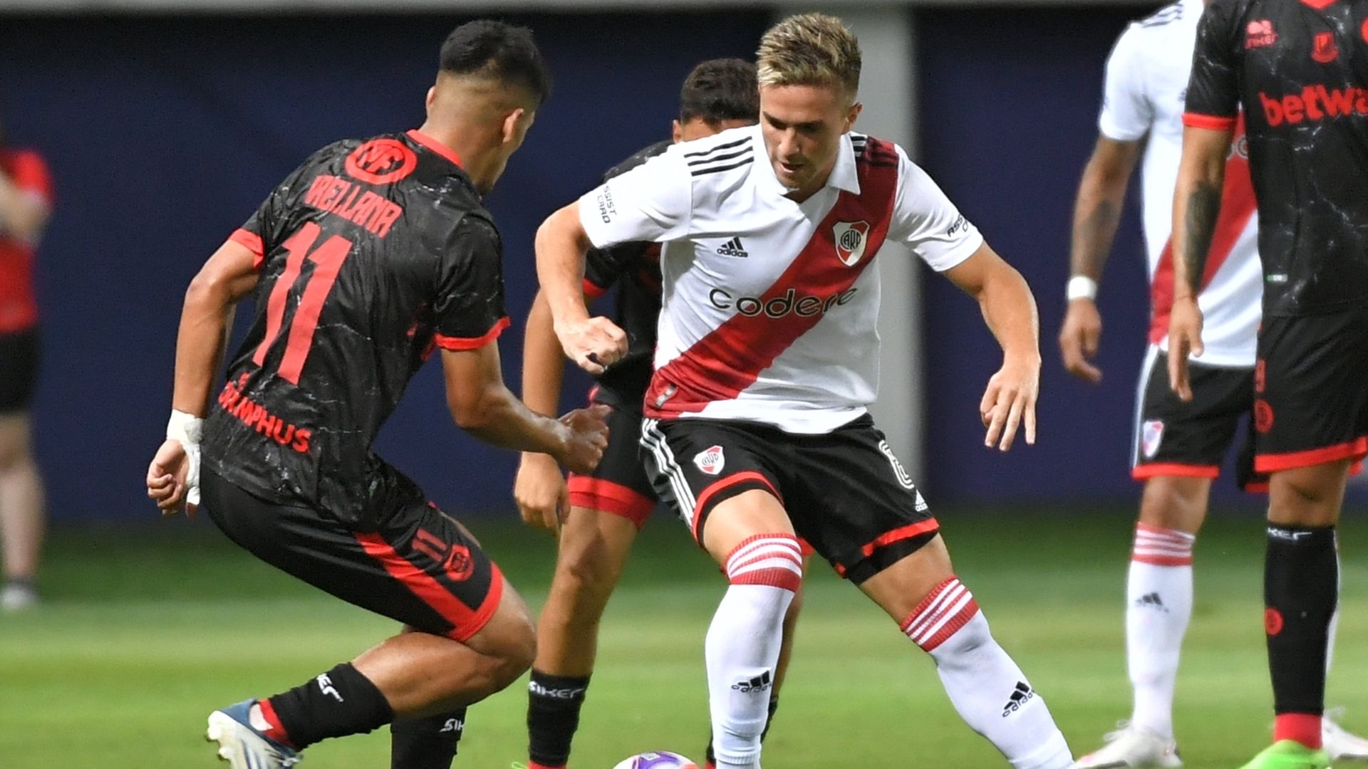221222 River Plate Unión La Calera Agustín Palavecino Nicolás Orellana