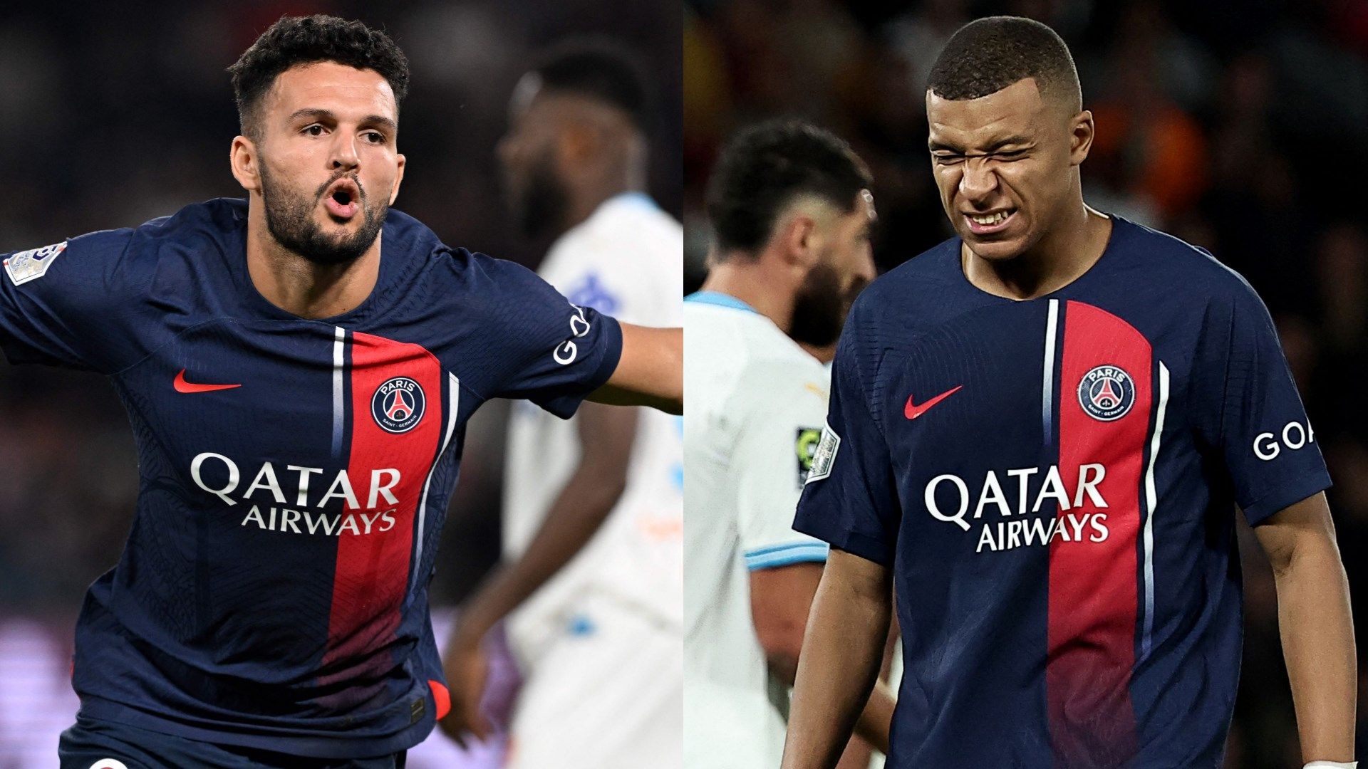 GFX info Goncalo Ramos Kylian Mbappe PSG 