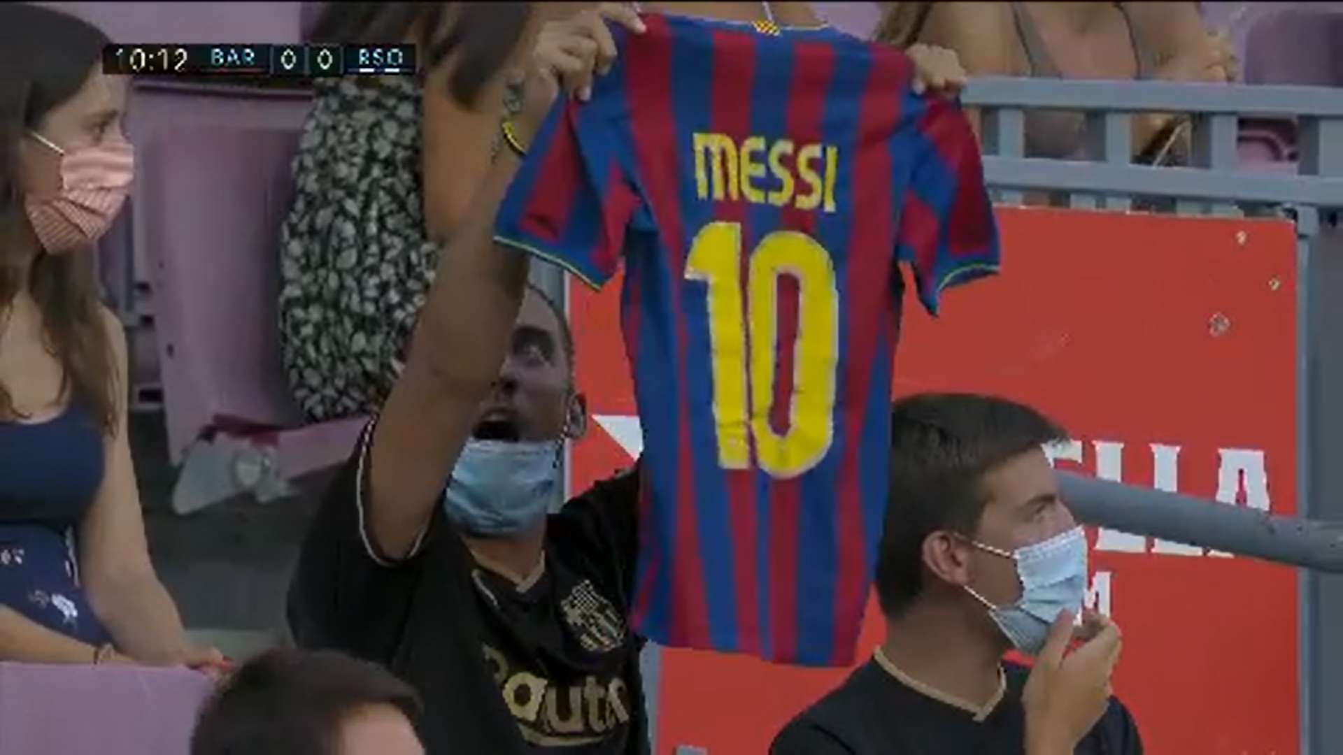 FC Barcelona Fans Lionel Messi Trikot Screenshot
