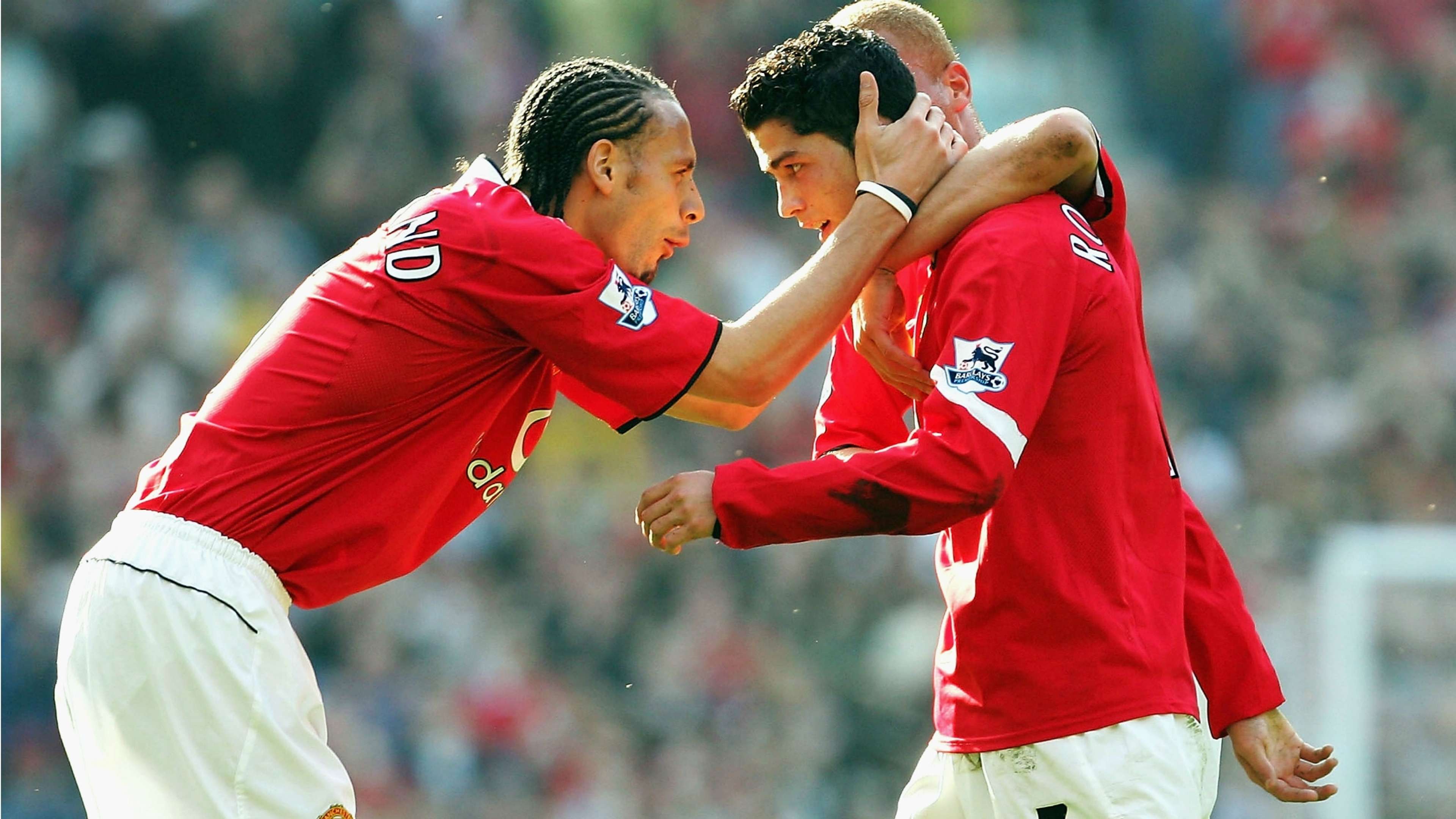 Rio Ferdinand, Cristiano Ronaldo, Manchester United, 03192005
