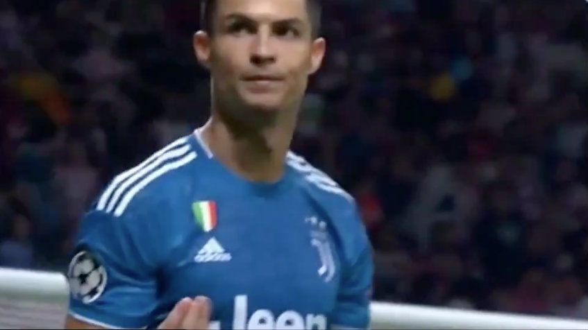 Cristiano Ronaldo gesto afición Atlético