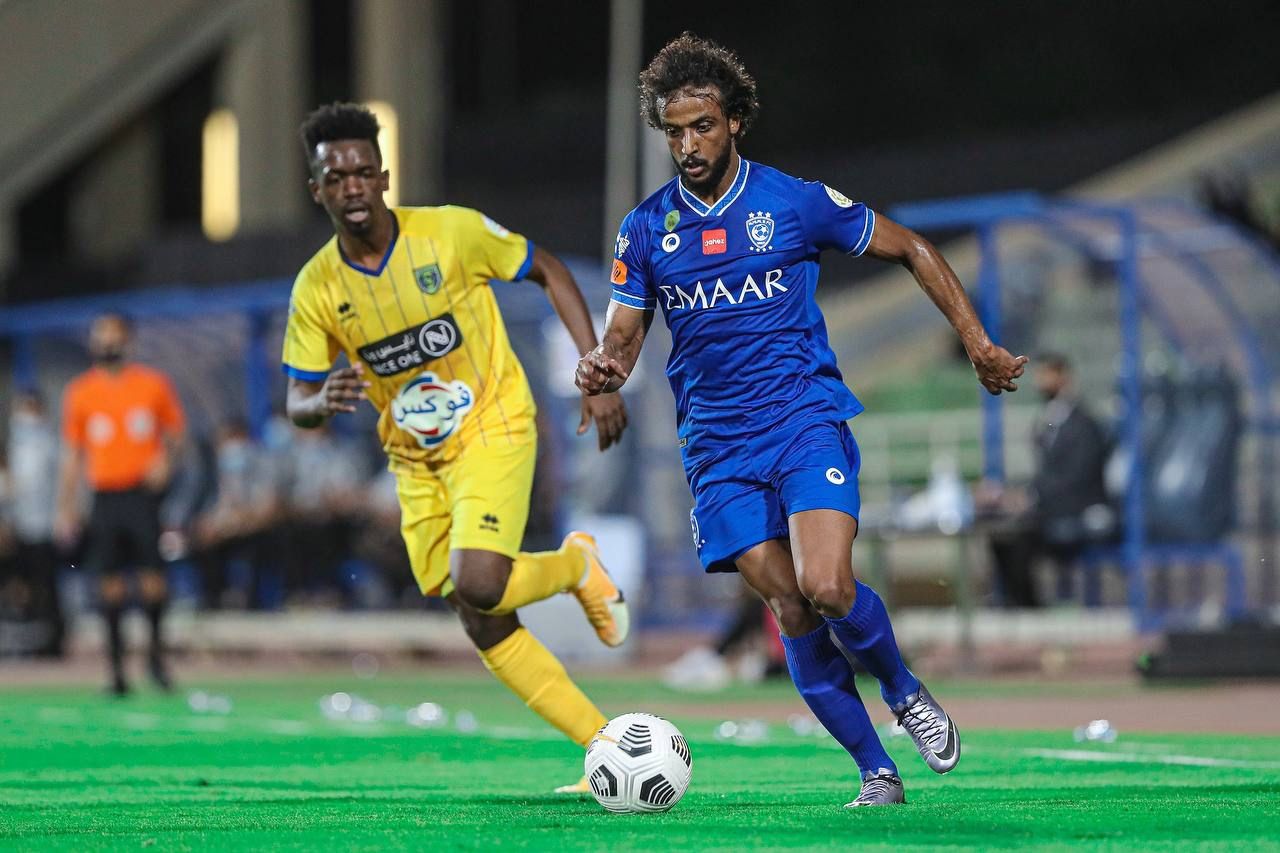 Hilal vs tawoon - Yasser shahrani