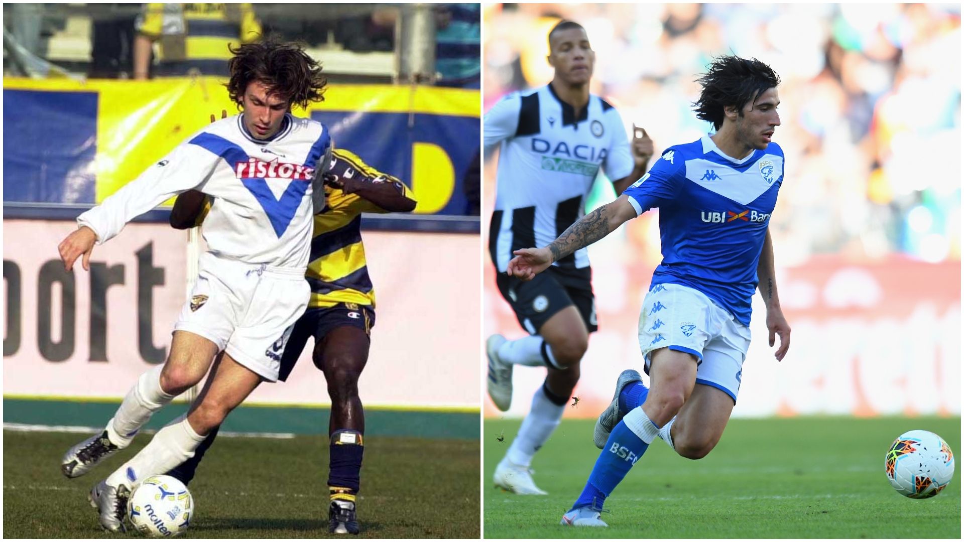 Andrea Pirlo Sandro Tonali Brescia