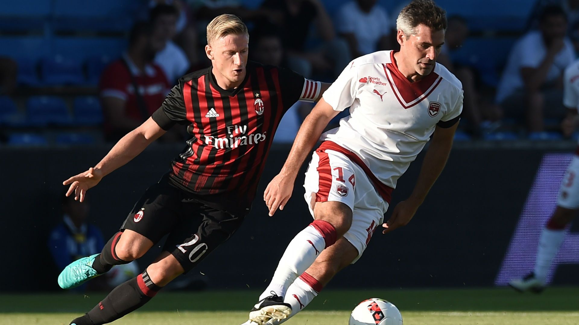 Jeremy Toulalan Ignazio Abate Bordeaux Milan 16072016