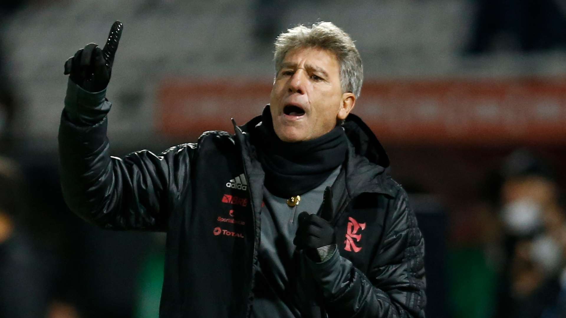 Renato Gaúcho, Olimpia x Flamengo, quartas Copa Libertadores, 11082021