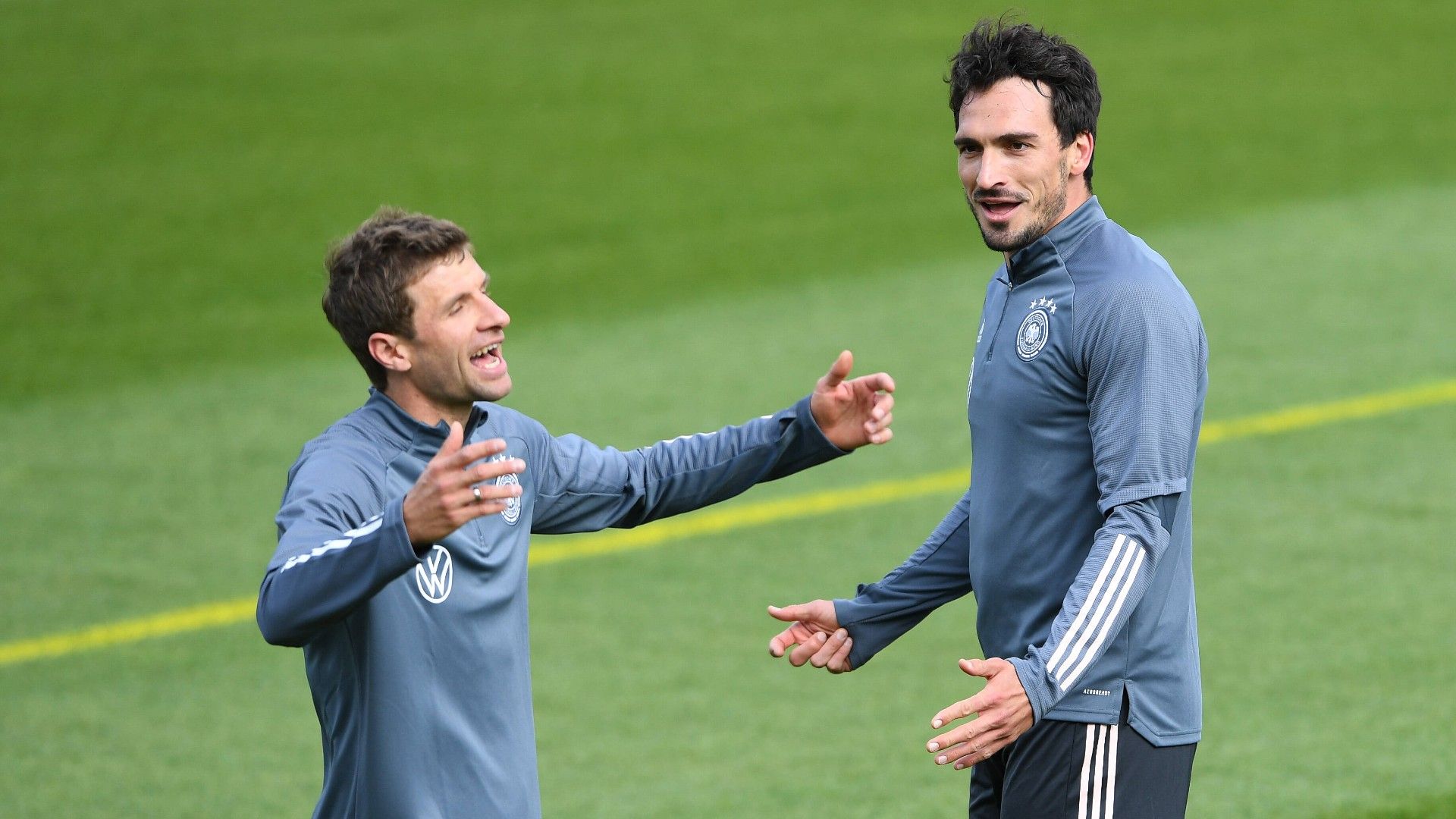 GER ONLY thomas müller mats hummels dfb germany