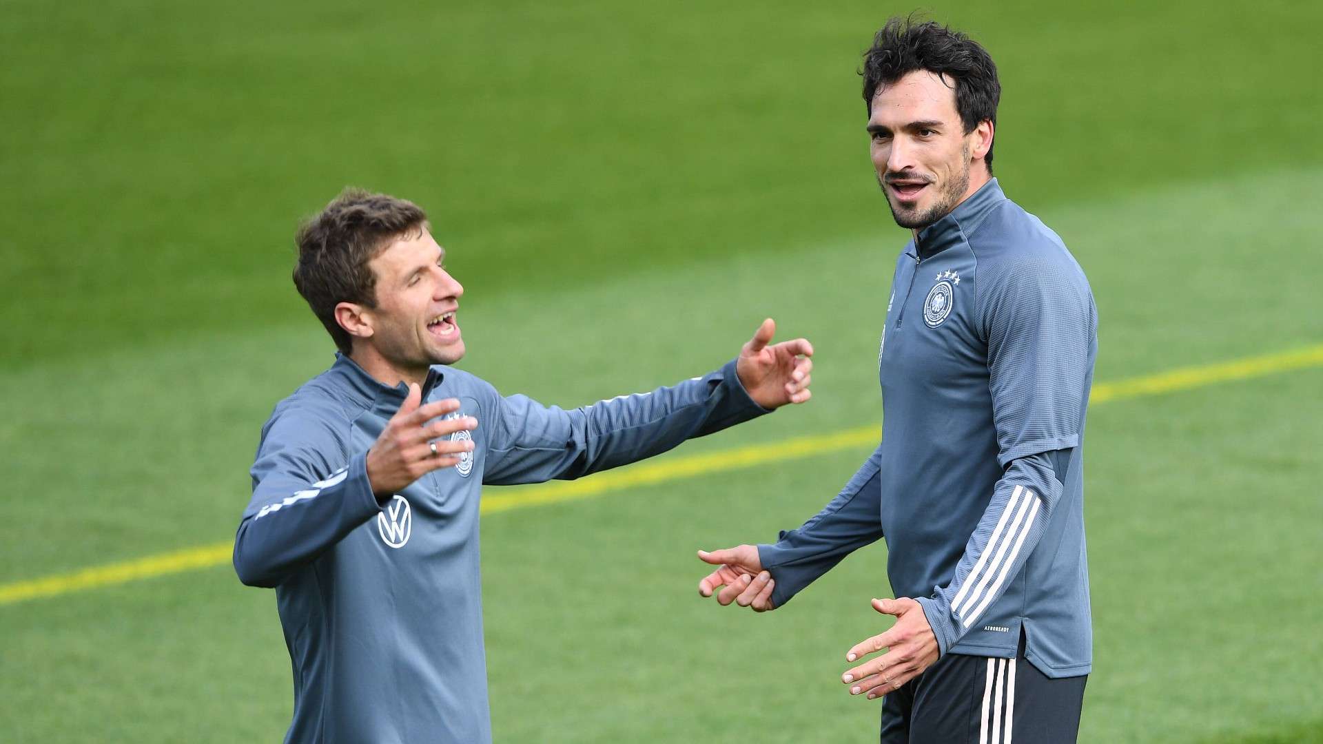 GER ONLY thomas müller mats hummels dfb germany