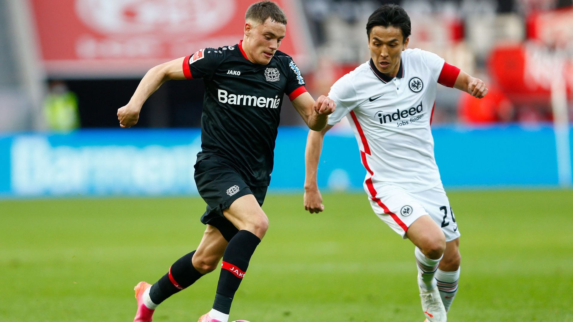 Florian Wirtz Makoto Hasebe Bayer Leverkusen Eintracht Frankfurt Bundesliga 24042021