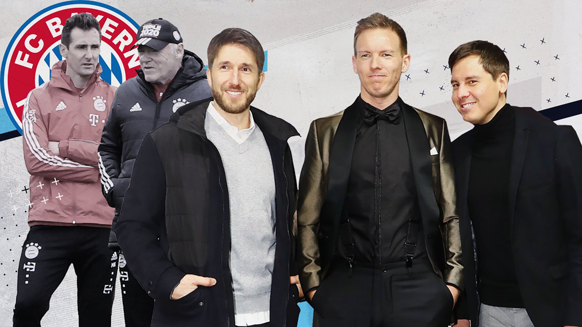 FC BAYERN MÜNCHEN NAGELSMANN TRAINERTEAM GFX