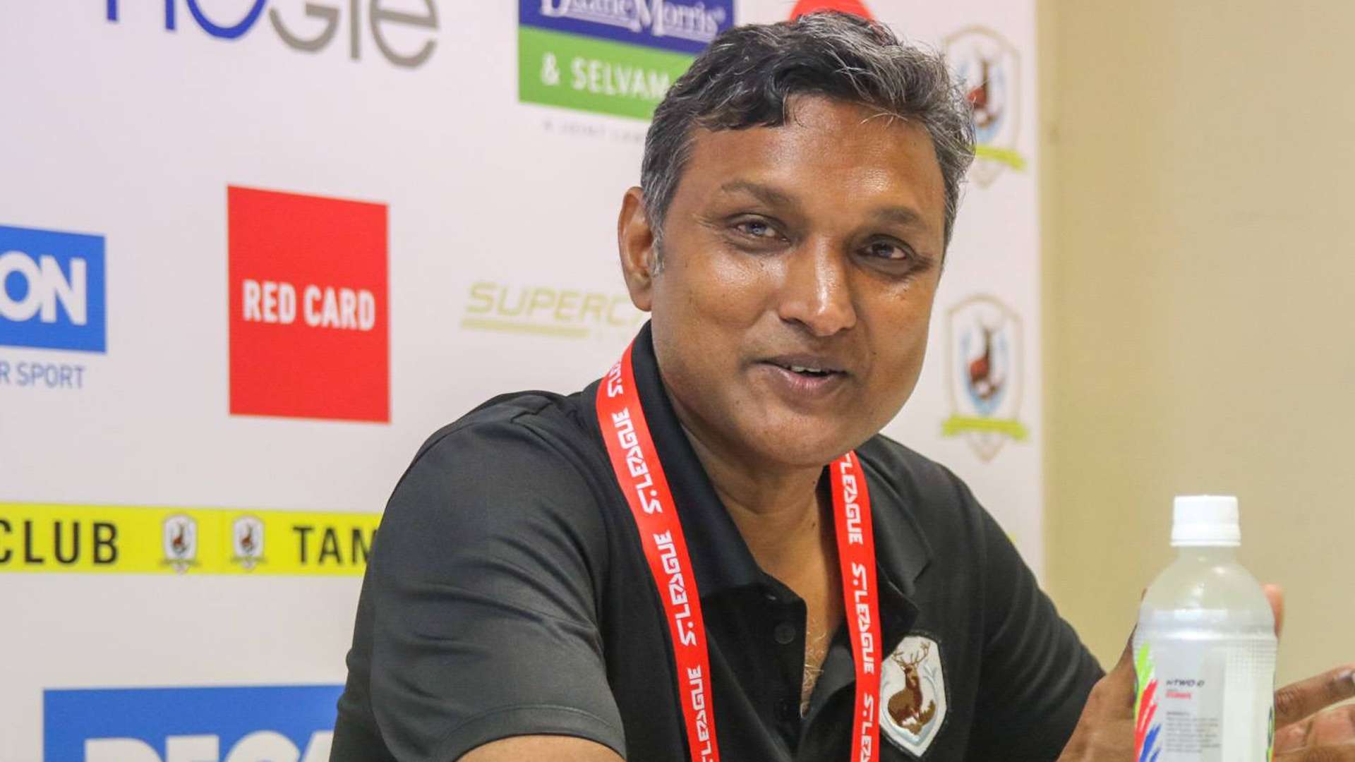 Tampines Rovers Head Coach V. Sundramoorthy
