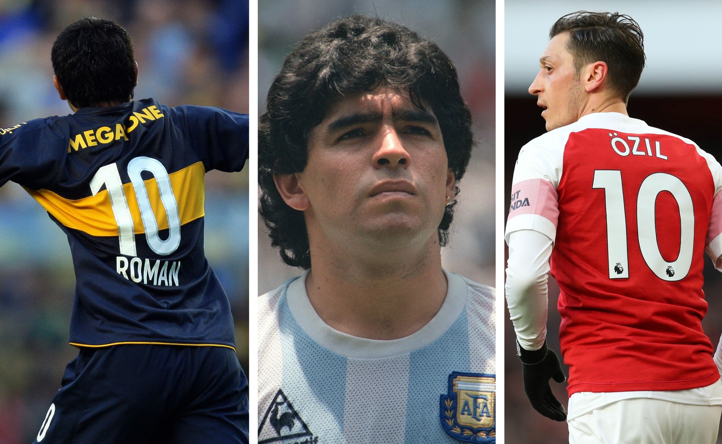 مارادونا وأوزيل