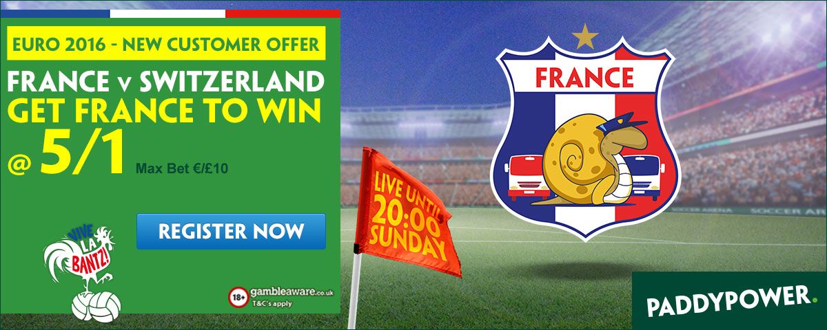 PP FRANCE 5/1 V SWITZERLAND