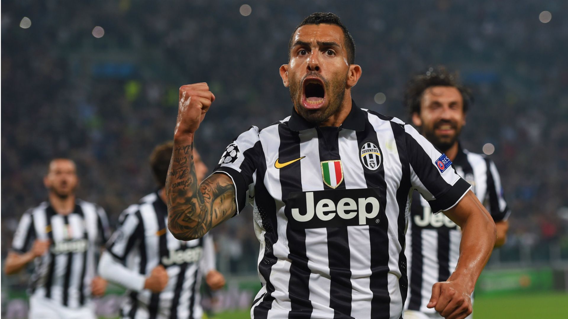 Carlos Tevez Juventus Real Madrid Champions League 05052015