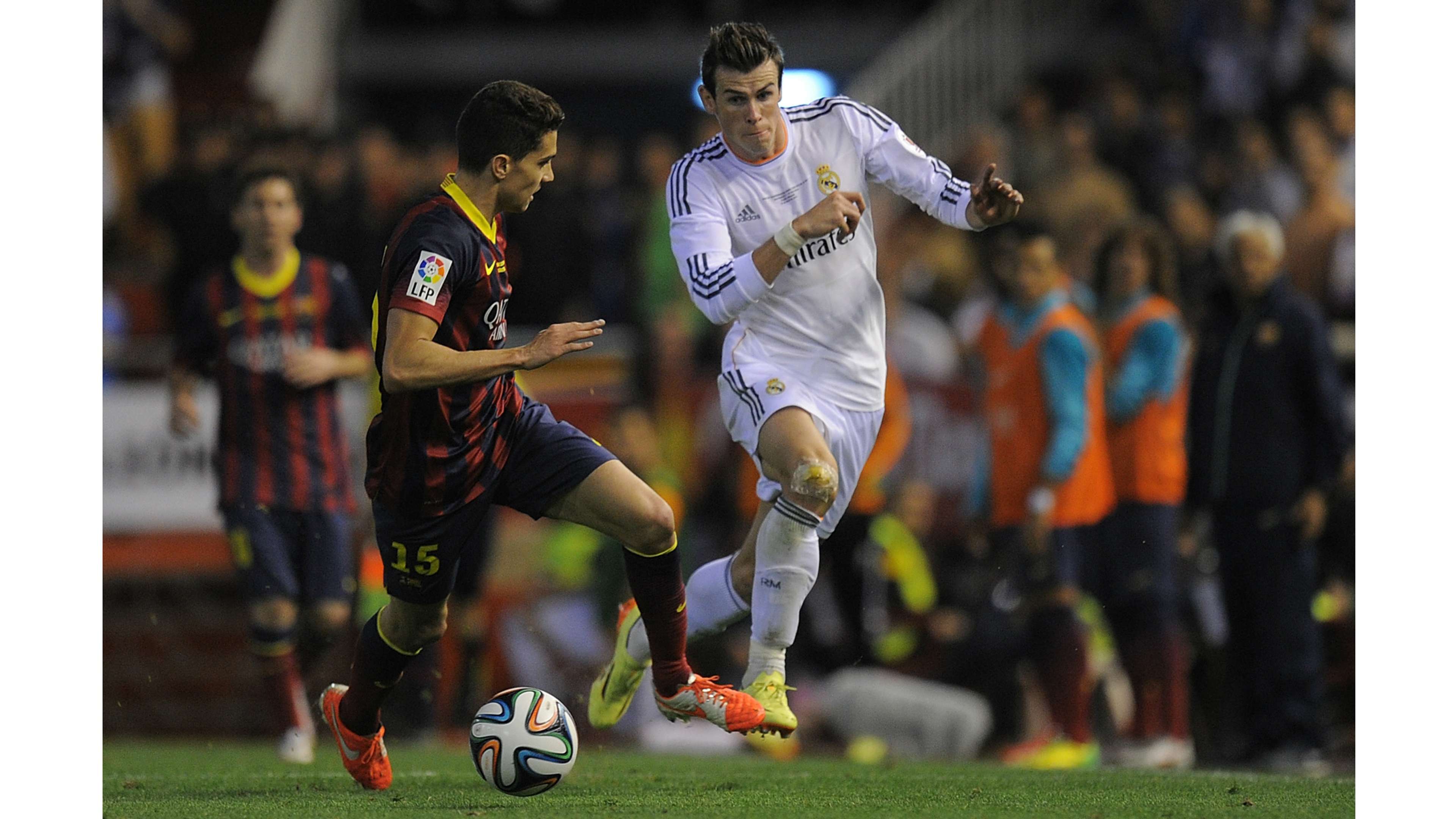 Gareth Bale Marc Bartra Real Madrid Barcelona Copa del Rey 2014