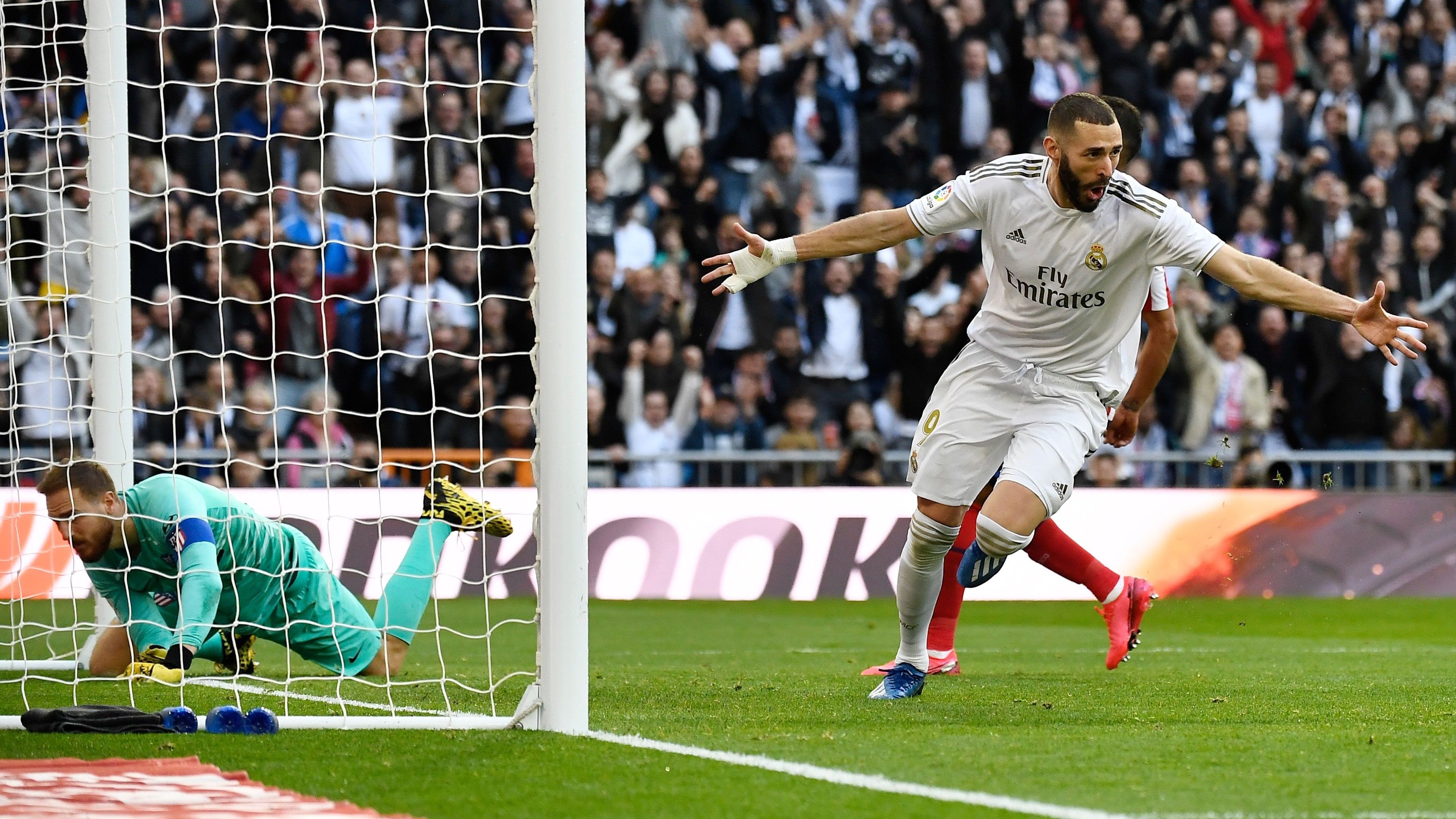 Karim Benzema Real Madrid Atletico LaLiga 01022020