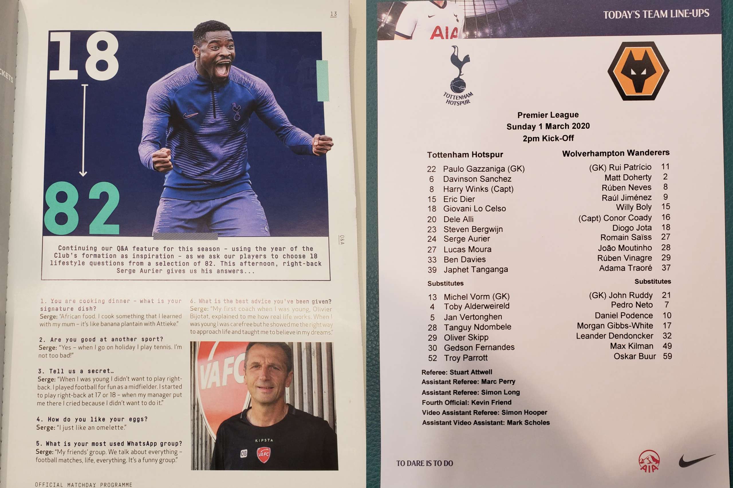 토트넘, 울버햄튼