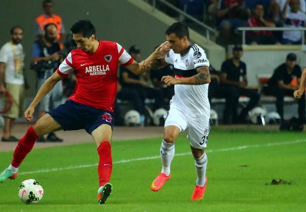 Pedriel Suarez Ramon Motta Mersin İdmanyurdu Besiktas Süper Lig 30082014