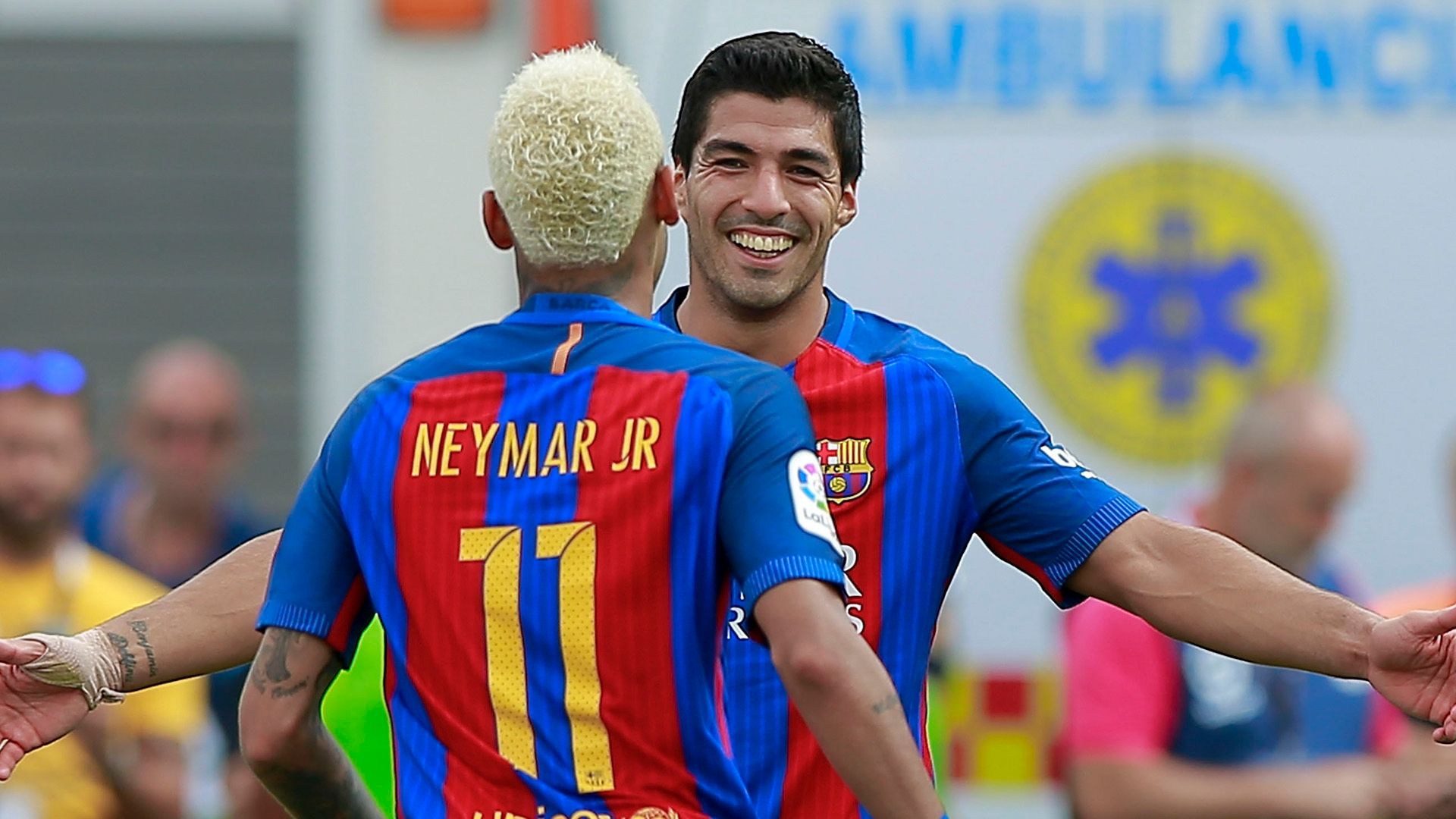 Neymar Luis Suarez Leganes Barcelona La Liga 17092016