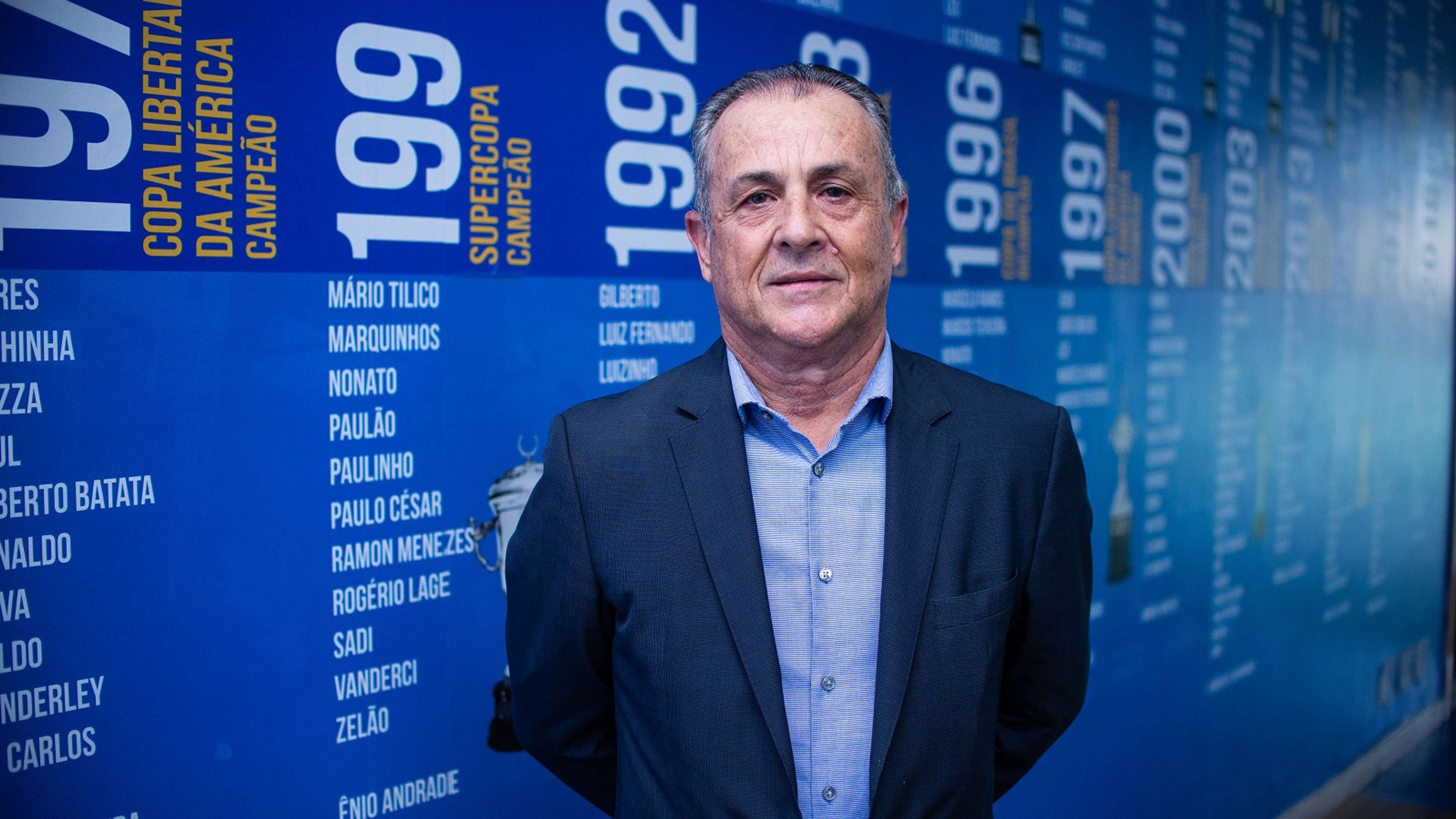 Ocimar Bolicenho ex diretor de futebol do Cruzeiro